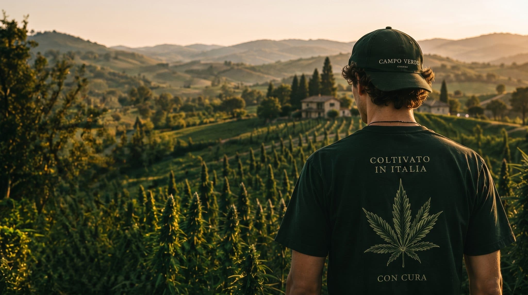 Coltivazione di canapa light nella Maremma toscana